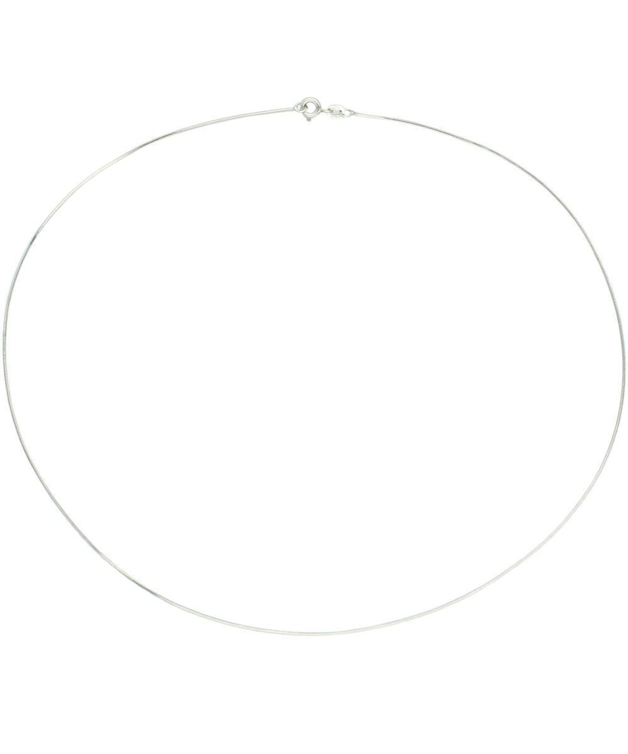 Srebrny łańcuszek linka rodowany 925 – 42 cm, 0,6 mm Ag.jpg